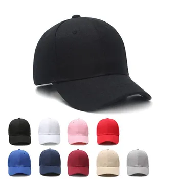 Высококачественная женская спортивная кепка, бейсболка, мужские однотонные шляпы, модные повседневные теннисные кепки Унисекс для бега