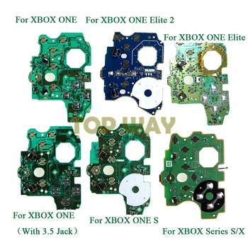 5 шт. Для XboxOne S Elite 1 2 Плата питания контроллера Замена материнской платы USB-порт Ремонт игровой основной платы для Xbox серии S X