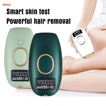 Лазерный эпилятор Для удаления волос Для женщин Безболезненное Удаление волос Легкая чистка Со светодиодным дисплеем Инструмент для депиляции импульсным светом для женщин