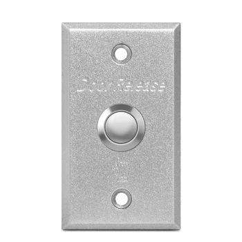 кнопка выхода из 10 шт. для контроля доступа, открывание двери из алюминиевого сплава, размер: 86Lx50Wx20H (мм)