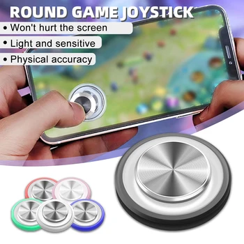 Всасывающий игровой Джойстик Rocker 360D Control Металлическая кнопка PUBG Мобильный игровой контроллер для планшета Android Iphone Высокое Качество