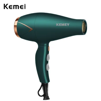 Фен для волос Kemei 3500 Вт с горячим и холодным ветром, Складной компактный фен, инструменты для укладки волос для салонов и домашнего использования