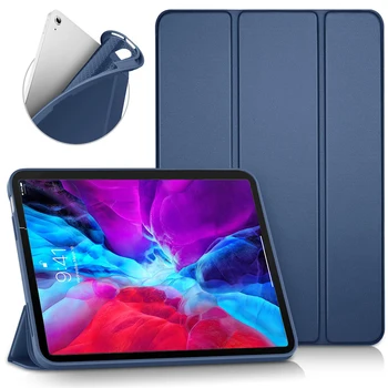 Чехол Для планшета Apple iPad Pro 11 2018 2020 2021 2022 A2068 A2228 A2230 A2231 С Магнитной Мягкой Силиконовой Откидной Крышкой Smart Cover