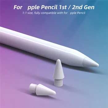 8 упаковок сменных наконечников для Apple Pencil Наконечники для Apple Pencil 1-го и 2-го поколения (белые) 8 упаковок сменных наконечников для Apple Pencil Наконечники для Apple Pencil 1-го и 2-го поколения (белые) 1