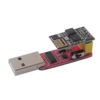 ESP-01S с модулем беспроводного WiFi-адаптера USB к ESP8266 ESP-01S Wi-Fi CH340G 4,5-5,5 В