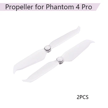 2шт Пропеллер 9455S для DJI Phantom 4 Серии с низким уровнем шума Пропеллер для Phantom 4 Pro V2.0 Аксессуары для Пропеллера Лезвие Дрона Запасная часть