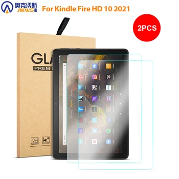 Закаленное стекло для Kindle Fire HD 10 2021 Защитная пленка для экрана для всех новых Fire HD 10 Защитная пленка для Kindle Fire HD 10 8