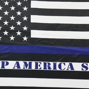 ФЛАГШОУ 3x5 Футов Американский Флаг Полиции США 