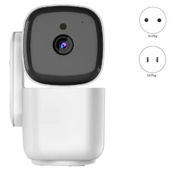 Камера Tuya для умного дома Wifi Камера 1080P для безопасности в помещении Беспроводная камера наблюдения Alexa Автоматическое отслеживание