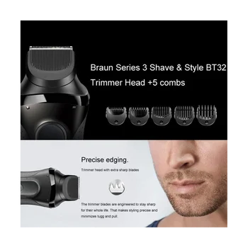 Сменная Насадка-триммер для Электробритв Braun Series 3 Гребень BT32 300S 301S 310S 320S 330S 340S 360S 380S -B