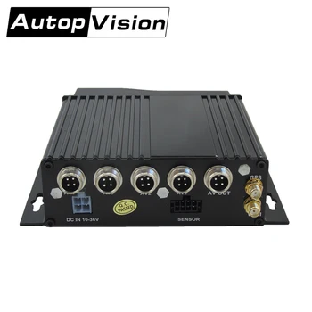 MDR210 4-канальный 720P мегапиксельный HD Многофункциональный мобильный видеорегистратор 4 для мониторинга и записи данных о движении автомобиля
