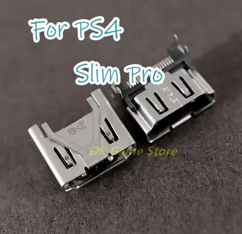 50 шт. Оригинальная новинка для PS4 Slim pro, совместимая с HDMI розетка, разъем-порт для Playstation PS4 slim pro