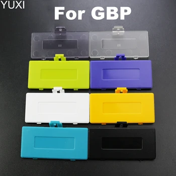 YUXI 1ШТ 8 Цветов на выбор Сменная крышка батарейного отсека для Game Boy Pocket Gameboy GBP Дверца батарейного отсека