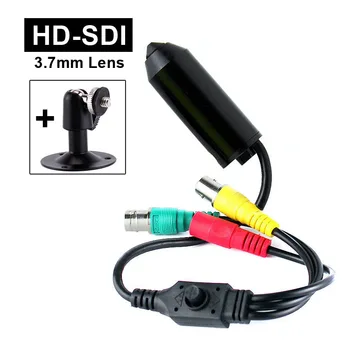 Мини-камера Full HD 1080P HD-SDI 2-Мегапиксельный объектив-обскура 3,7 мм С экранным кабелем Mini SDI Camera